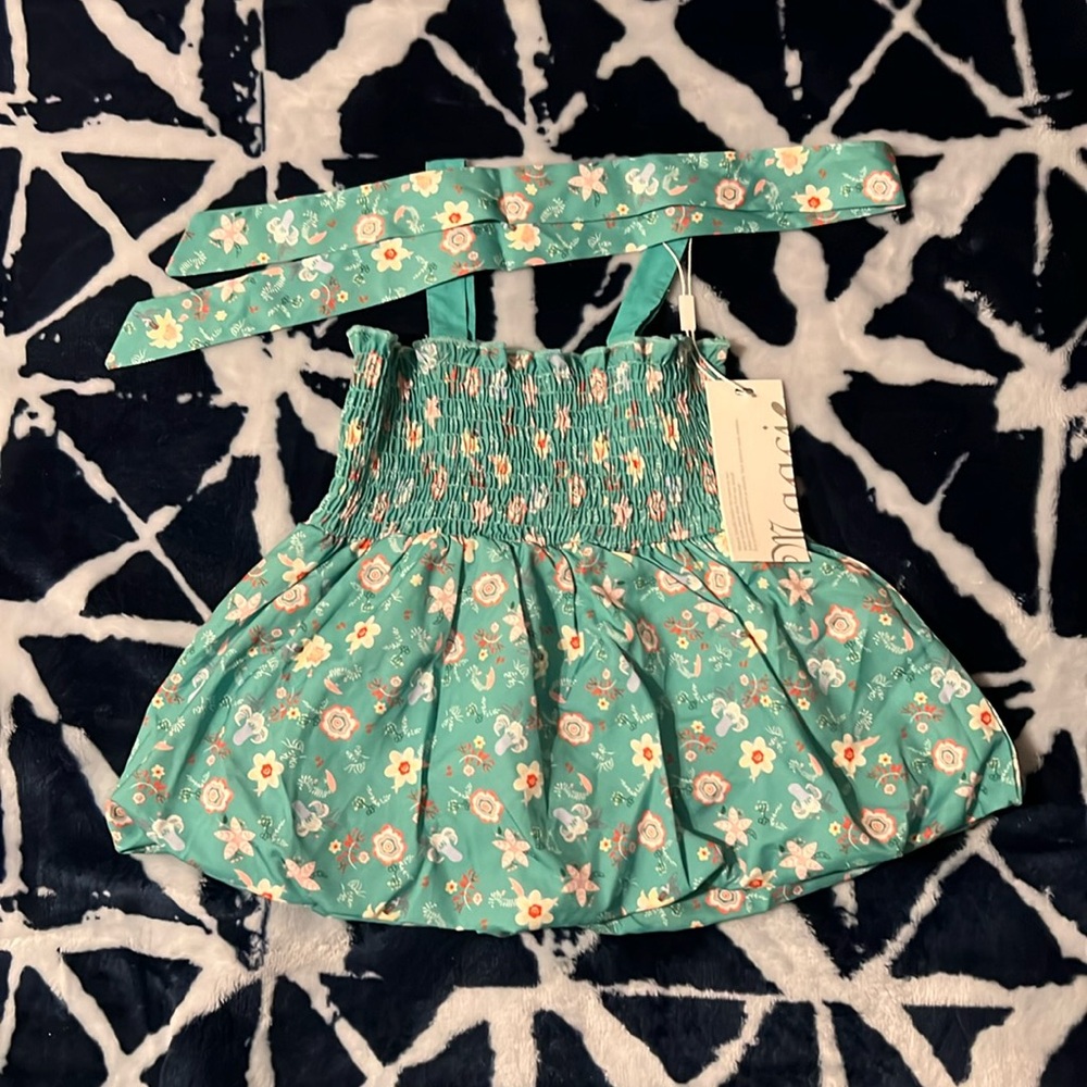 Maacie Baby girl’s Dress with matching headband